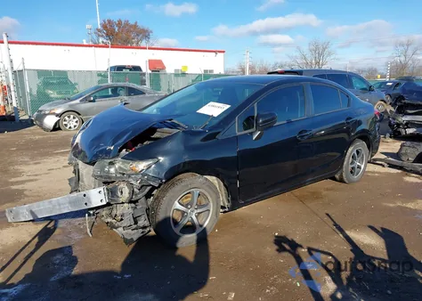 2015 Honda Civic Se из США, поврежденный, VIN 19XFB2F75FE210842